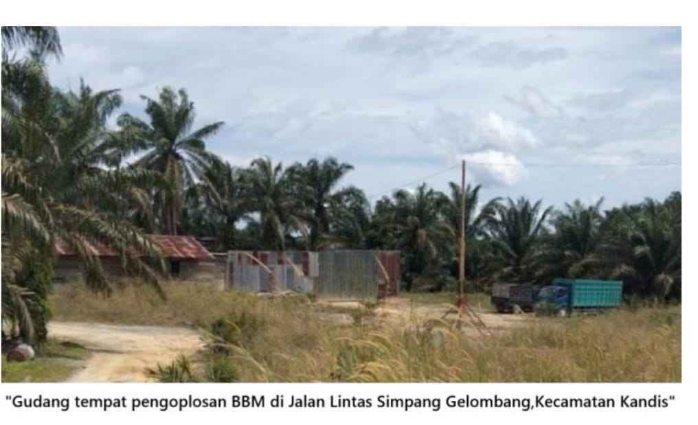 Mafia BBM Ilegal meraja lela di wilayah kabupaten siak, pihak ke Polisian tutup mata